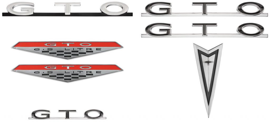 GTO Exterior Emblem Kit